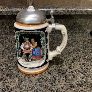 Vintage GerZ German beer Stein